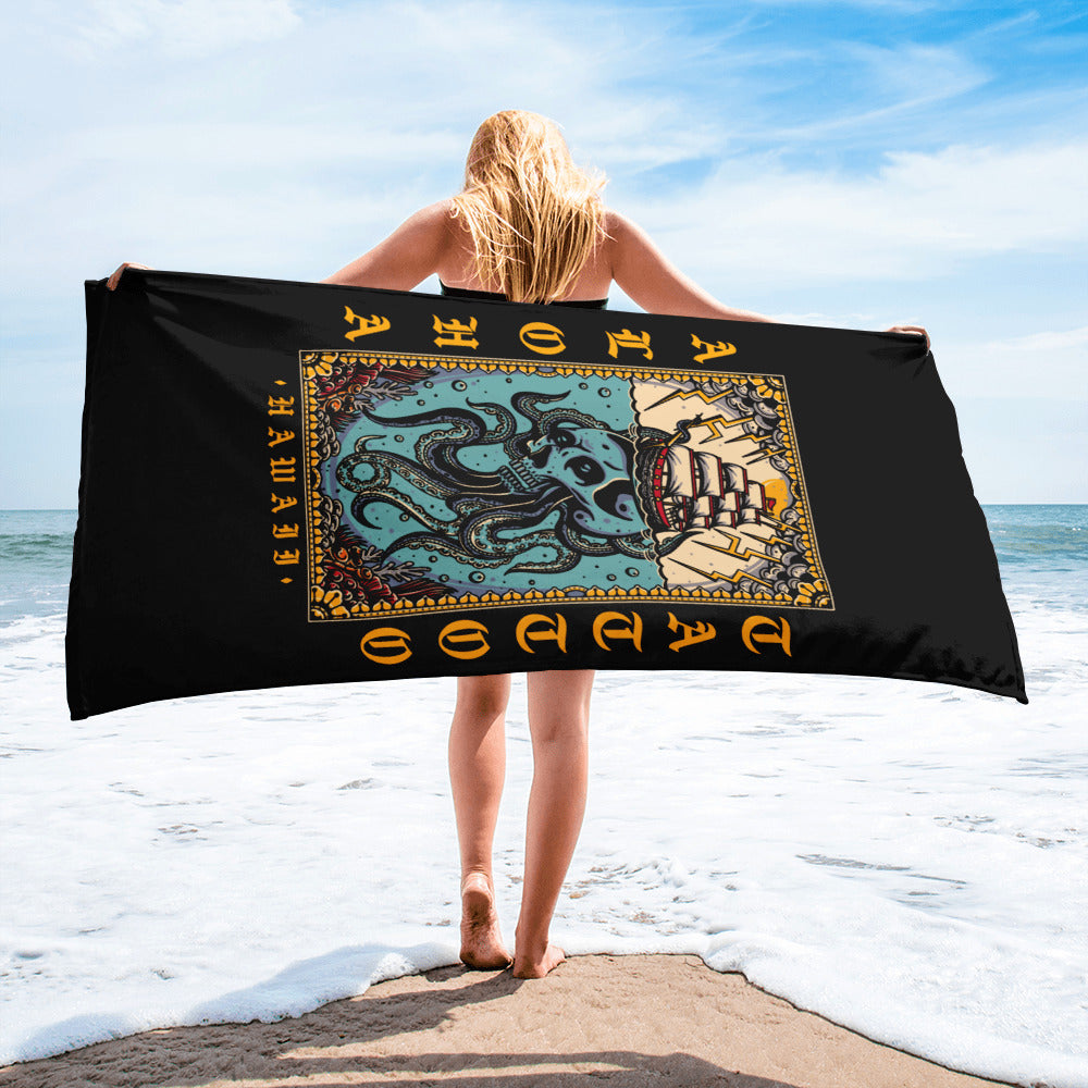 Kraken Beach Towel