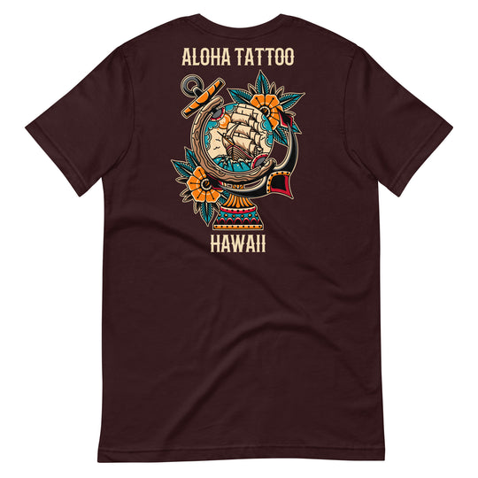 Aloha Tattoo Globe T Shirt